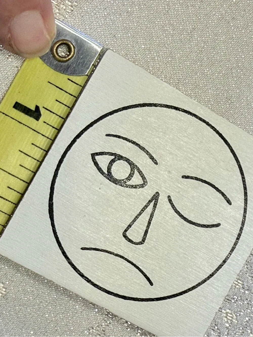 Vintage 1969 Creative Playthings Perception Plaques Chernoff Faces Matching Game